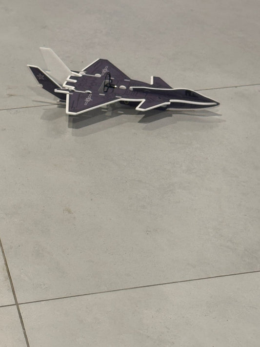 Premium Unbreakable High Flight Airplane | LED Gyro Light Glider for Kids & Adults | Hand Throw Foam Jet with Premium Gift Box