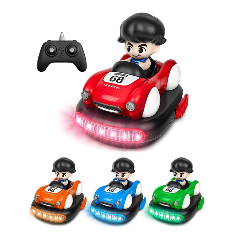 🏎️🎮Remote Control Bumper Battle Cars with Auto Ejection💥 - 2 Pieces