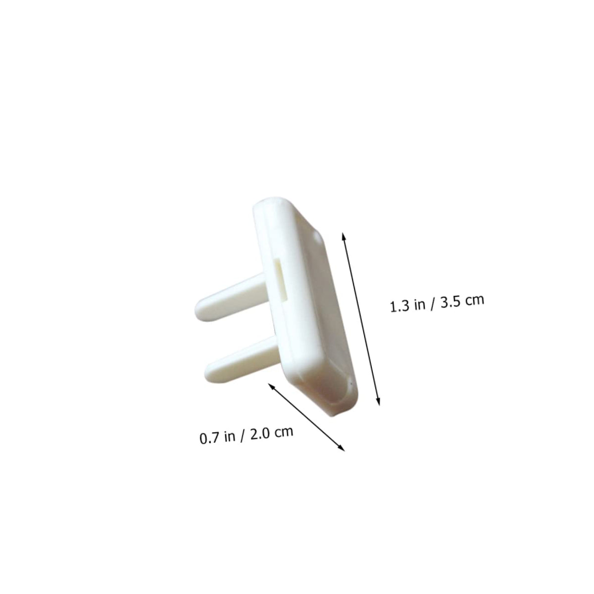 Baby Proofing Electrical Socket Plug Covers (2-Pin & 3-Pin) – Anti-Electric Shock Safety Outlet Caps with Concealed Pull Handle