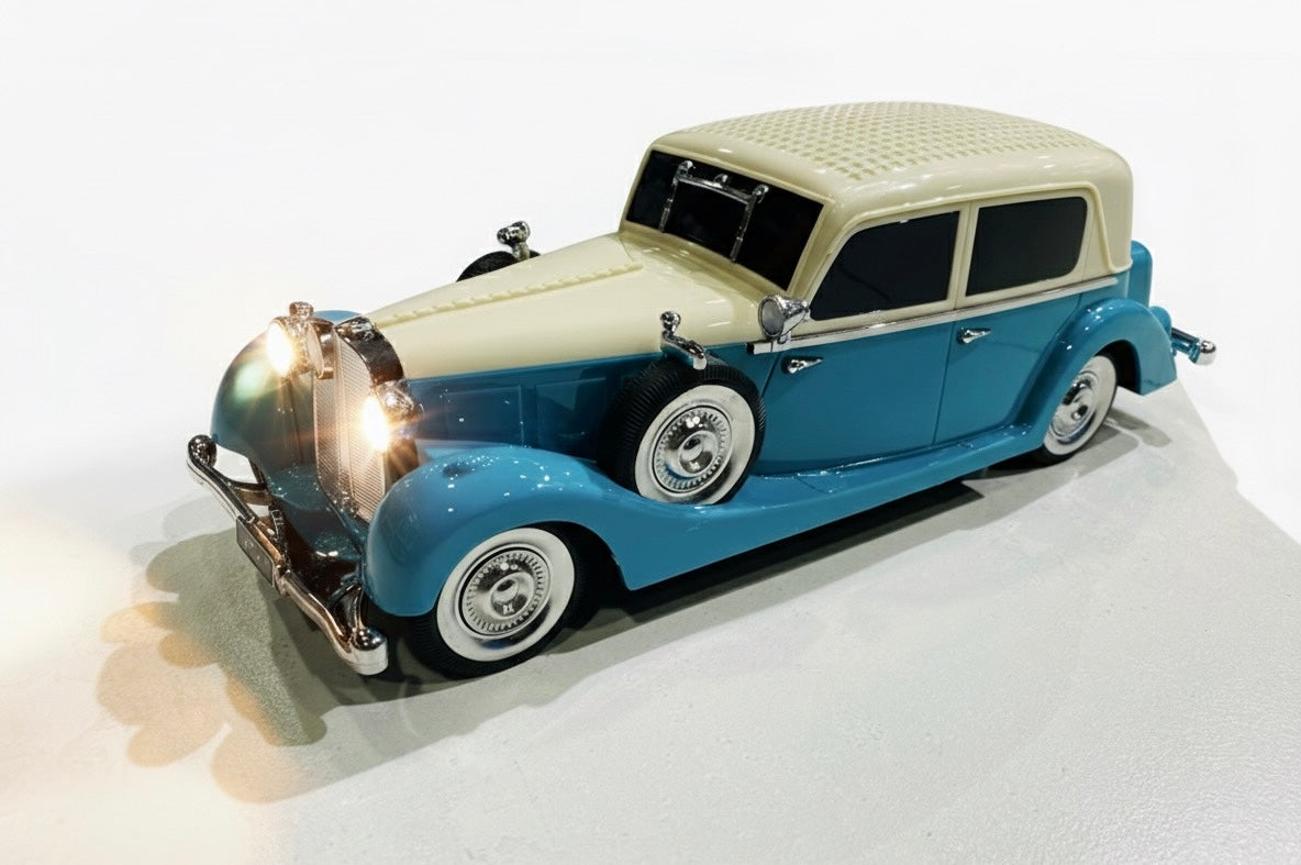 Premium Quality Vintage Car Bluetooth Speaker | High Bass | Premium Sound, Retro Style