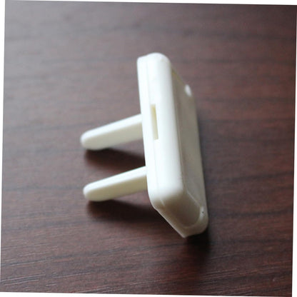 Baby Proofing Electrical Socket Plug Covers (2-Pin & 3-Pin) – Anti-Electric Shock Safety Outlet Caps with Concealed Pull Handle