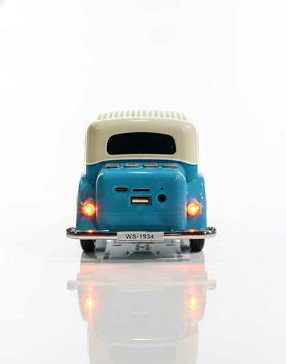 Premium Quality Vintage Car Bluetooth Speaker | High Bass | Premium Sound, Retro Style