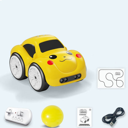 Mini 4-Channel High-Performance Remote Control Car Sensor Obstacle Avoidance Follow Me Feature Indoor-Outdoor Use Ready-to-Go