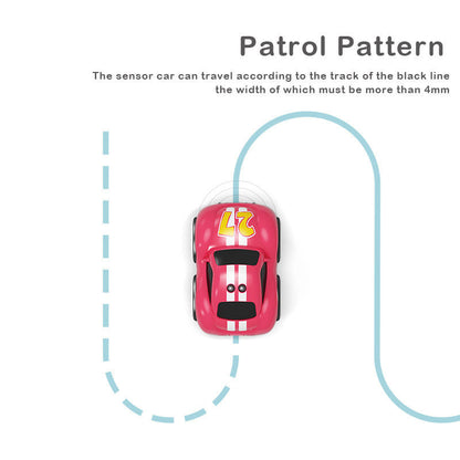 Mini 4-Channel High-Performance Remote Control Car Sensor Obstacle Avoidance Follow Me Feature Indoor-Outdoor Use Ready-to-Go