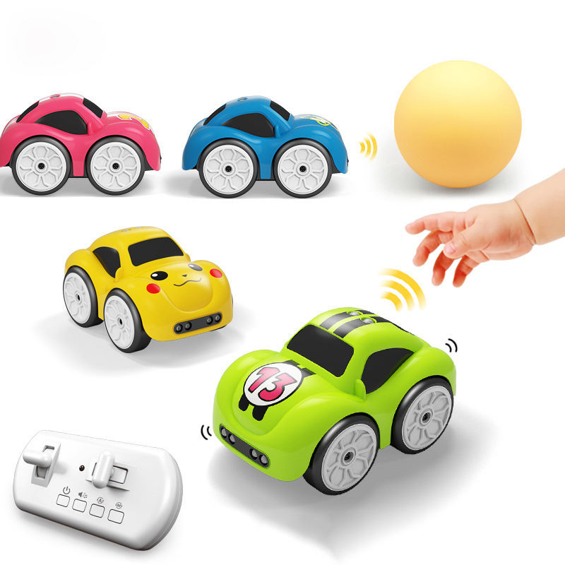 Mini 4-Channel High-Performance Remote Control Car Sensor Obstacle Avoidance Follow Me Feature Indoor-Outdoor Use Ready-to-Go