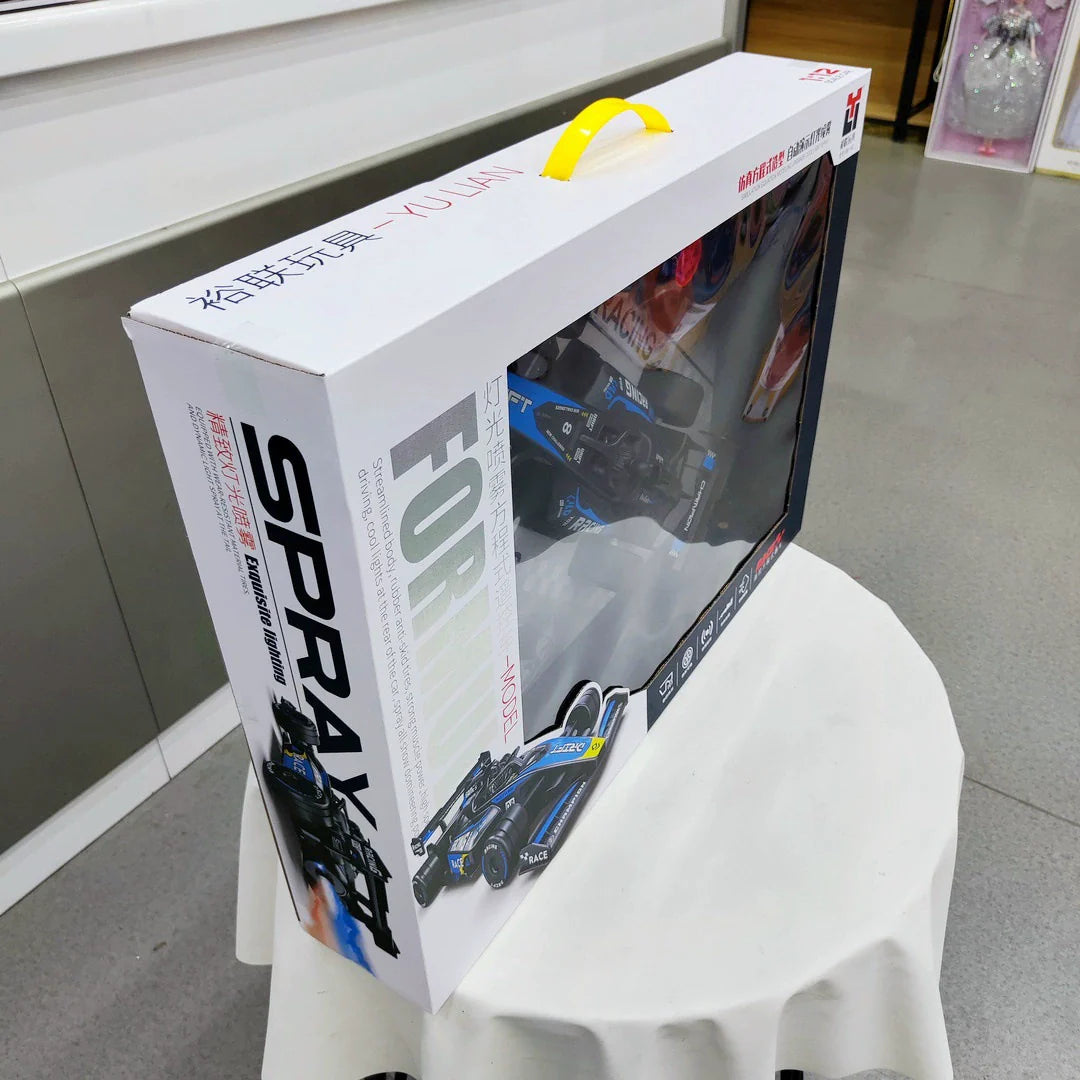 🏎️💨 High Speed RC Drift Car with Smoke – Formula Racing 🏁