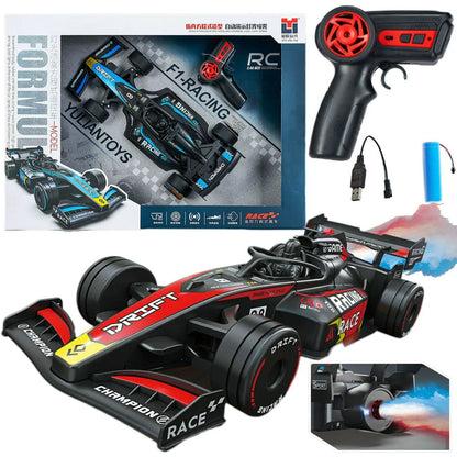 🏎️💨 High Speed RC Drift Car with Smoke – Formula Racing 🏁