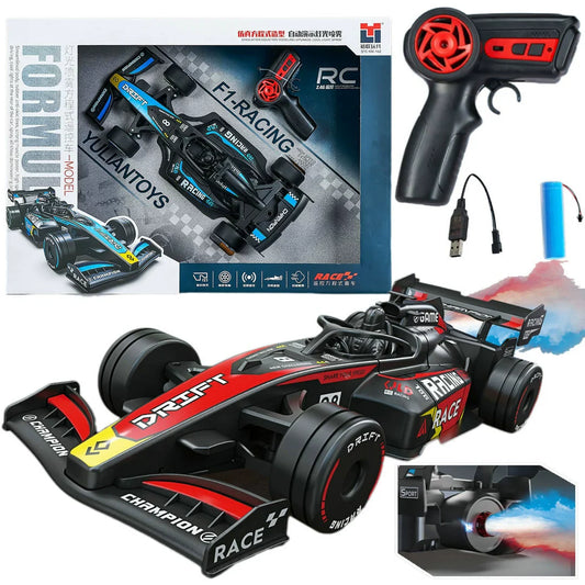 🏎️💨 High Speed RC Drift Car with Smoke – Formula Racing 🏁