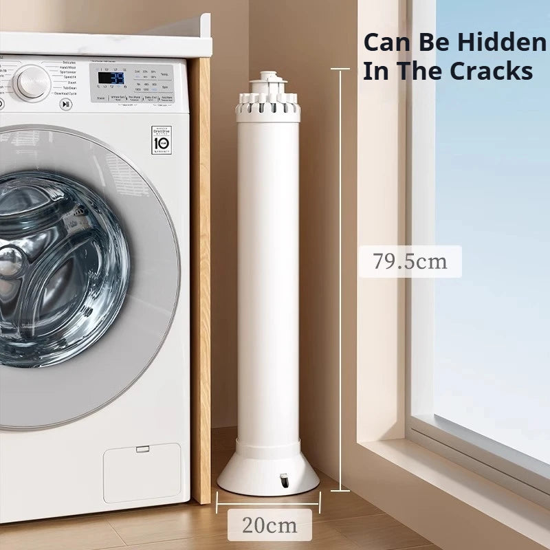 Foldable Clothes Drying Rack Octopus Type Floor Standing Balcony Clothes Drying Portable Rotating Drying Rod Clothes Dryer