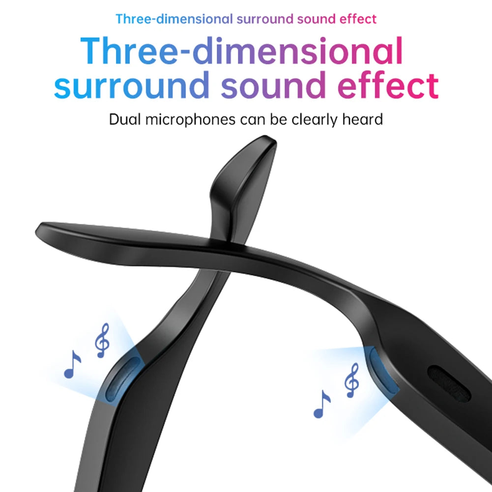 XG89 Smart Glasses AI Intelligent Translation Hands-Free Music & Calls Audio Glasses Anti-UV Bluetooth Glasses for Men and Women