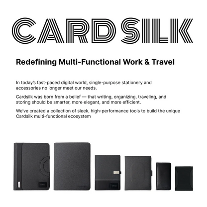 Slim Charging Wallet with Phone Pocket | Minimalist PU Leather Card Holder | Portable Gift for Men & Women On the Go