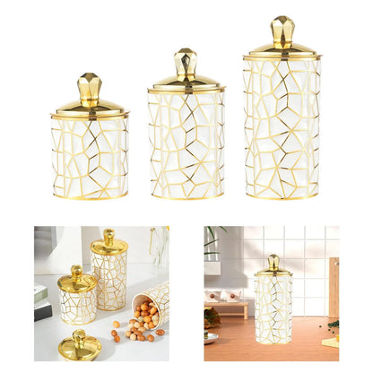 Coffee Canister,Tea Tin Can,Tea Storage,Kitchen Cookie Jar Food Storage Container for Candy Cereal Snacks Nuts Flour