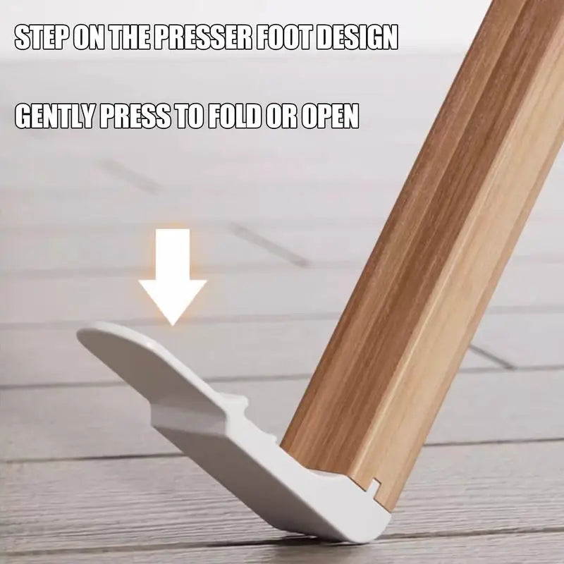 Standing Clothes Hanger Laundry Drying Rack Balcony Indoor Installation-free Foldable Drying Rods Octopus Hanging Clothes