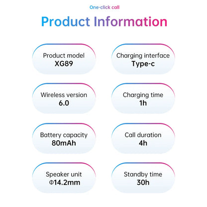 XG89 Smart Glasses AI Intelligent Translation Hands-Free Music & Calls Audio Glasses Anti-UV Bluetooth Glasses for Men and Women