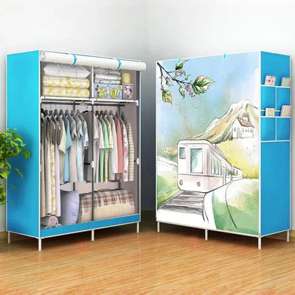 Hot Storage Locker Folding Wardrobe With Folding Portable Cabinets For Living Room Dressing Rooms Dressers Dresser