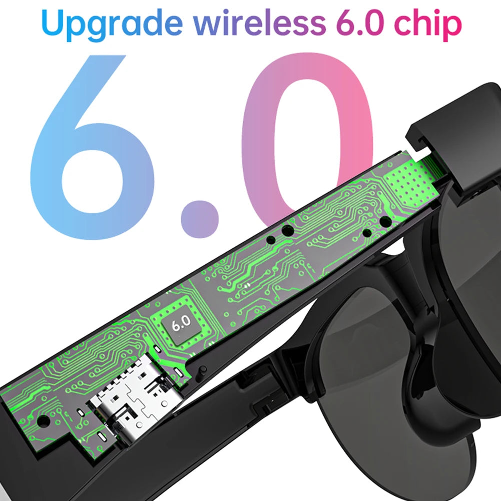 XG89 Smart Glasses AI Intelligent Translation Hands-Free Music & Calls Audio Glasses Anti-UV Bluetooth Glasses for Men and Women