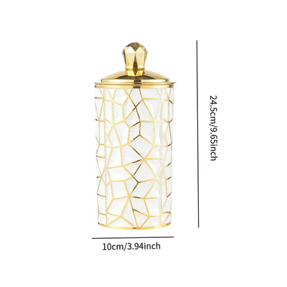 Coffee Canister,Tea Tin Can,Tea Storage,Kitchen Cookie Jar Food Storage Container for Candy Cereal Snacks Nuts Flour