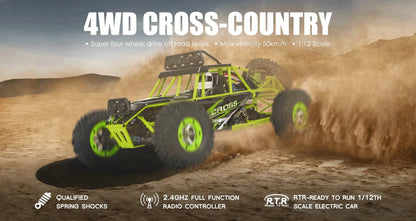 ⚡ 4x4 Remote Control Jeep Unbreakable  – 60km/h speed | Off-Road Beast