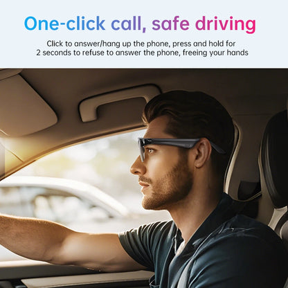 XG89 Smart Glasses AI Intelligent Translation Hands-Free Music & Calls Audio Glasses Anti-UV Bluetooth Glasses for Men and Women