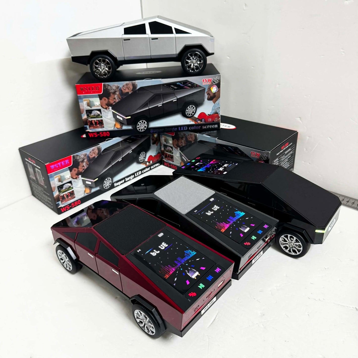 Premium Cyber Truck Bluetooth Woofer Speaker Hi-Bass