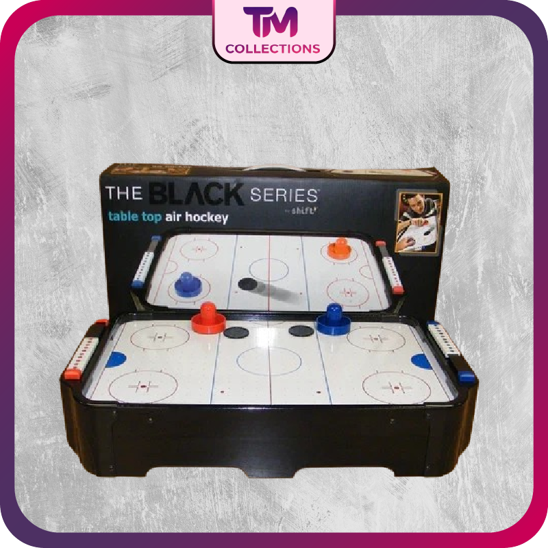 The Black Series By Shift 20" (inch) Table Top Air Hockey Game With Box **READ**