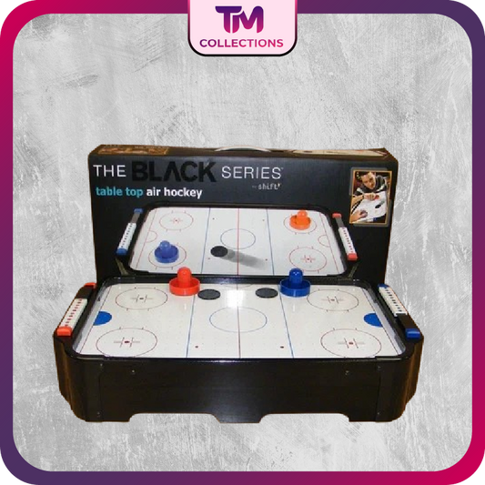 The Black Series By Shift 20" (inch) Table Top Air Hockey Game With Box **READ**