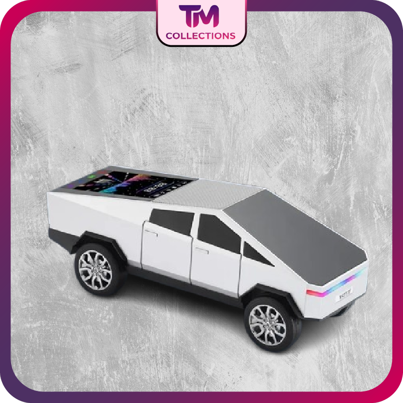 WS-580 Wireless Bluetooth Speaker in Car Shaped with Display Screen HIFI Stereo Surround Desktop Computer Boombox TF USB TWS